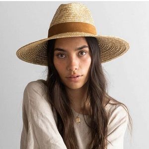 Gigi Pip Isla Straw Fedora